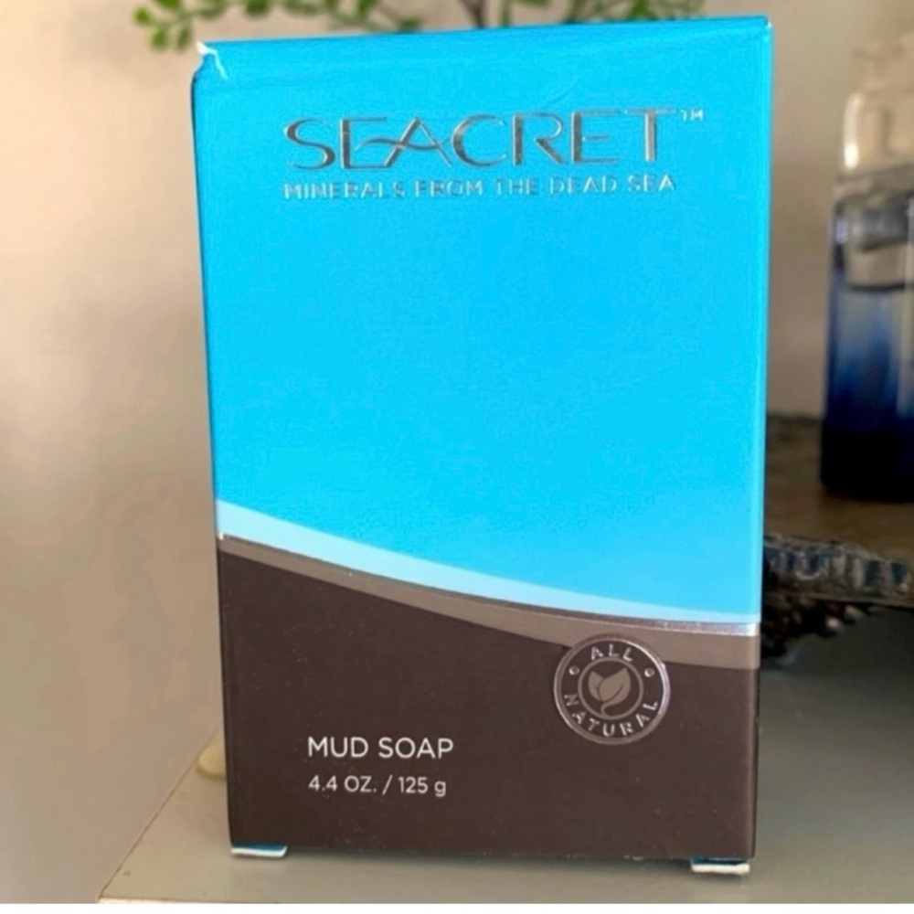 Seacret Mud Bar Soap 4 Bars for $26 Special order!